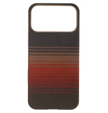 Чехол Pitaka Ultra-Slim Case iPhone 17 Pro Max коричневый,красный