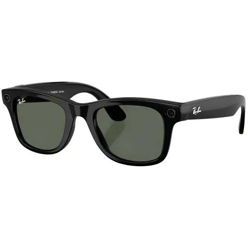 Ray-Ban Wayfarer (Gen 2) S53, Shiny Black/G-15 Green (RW4012)