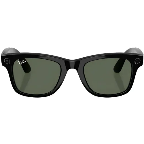 Ray-Ban Wayfarer (Gen 2) S53, Shiny Black/G-15 Green (RW4012)