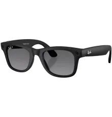 Ray-Ban Wayfarer (Gen 2) S53, Matte Black/Polarized Gradient Graphite (RW4012)