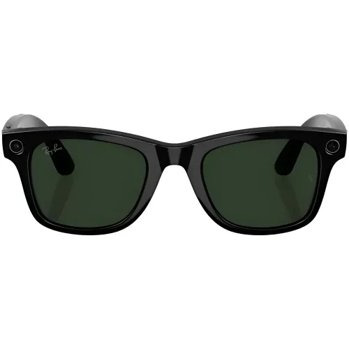 Ray-Ban Wayfarer (Gen 2) S53, Shiny Black/Transitions Graphite Green (RW4012)