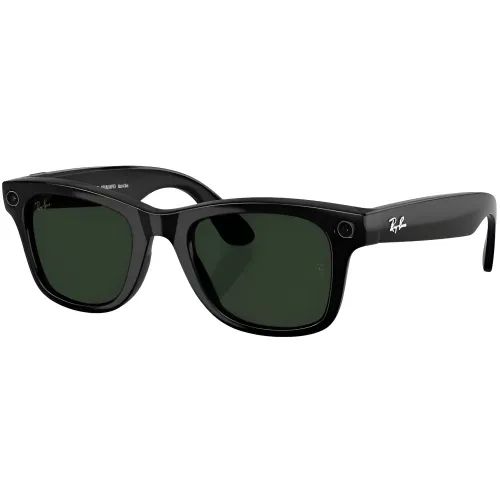 Ray-Ban Wayfarer (Gen 2) S53, Shiny Black/Transitions Graphite Green (RW4012)